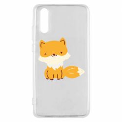 Чехол для Huawei P20 Little red fox - PrintSalon