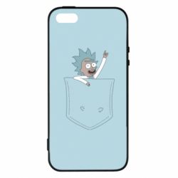 Чохол для iphone 5/5S/SE Little rick in your pocket - PrintSalon