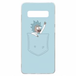 Чохол для Samsung S10+ Little rick in your pocket - PrintSalon