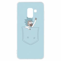 Чохол для Samsung A8 2018 Little rick in your pocket - PrintSalon