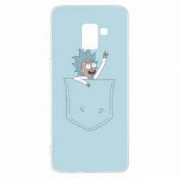 Чохол для Samsung A8+ 2018 Little rick in your pocket - PrintSalon