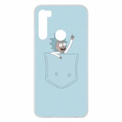 Чохол для Xiaomi Redmi Note 8 Little rick in your pocket - PrintSalon