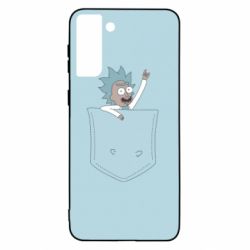 Чохол для Samsung S21+ Little rick in your pocket - PrintSalon