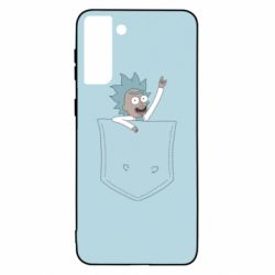 Чохол для Samsung S21 Ultra Little rick in your pocket - PrintSalon