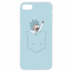 Чохол для iPhone 8 Little rick in your pocket - PrintSalon