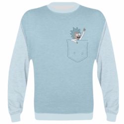 3D світшот Little rick in your pocket - PrintSalon