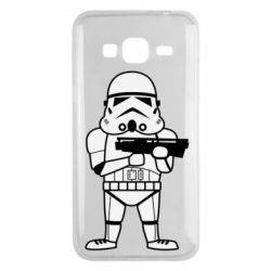 Чехол для Samsung J3 2016 Little Stormtrooper - PrintSalon