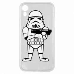 Чехол для iPhone XR Little Stormtrooper - PrintSalon