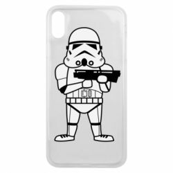 Чехол для iPhone Xs Max Little Stormtrooper - PrintSalon