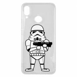 Чехол для Huawei P Smart Plus 2018 Little Stormtrooper - PrintSalon