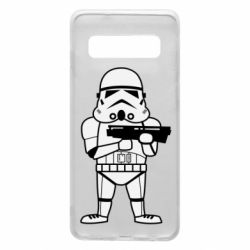 Чехол для Samsung S10 Little Stormtrooper - PrintSalon