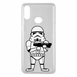 Чехол для Samsung A10s Little Stormtrooper - PrintSalon