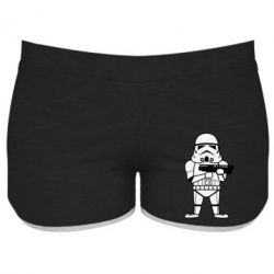 Женские шорты Little Stormtrooper - PrintSalon