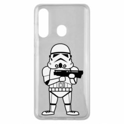 Чехол для Samsung M40 Little Stormtrooper - PrintSalon