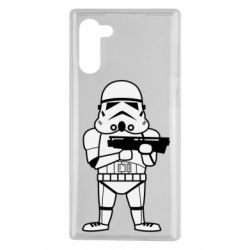 Чехол для Samsung Note 10 Little Stormtrooper - PrintSalon