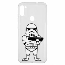 Чехол для Samsung A11/M11 Little Stormtrooper - PrintSalon