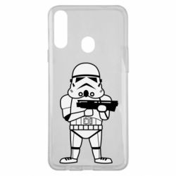 Чехол для Samsung A20s Little Stormtrooper - PrintSalon