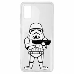Чехол для Samsung A41 Little Stormtrooper - PrintSalon