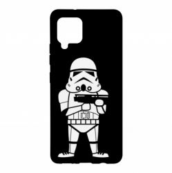 Чехол для Samsung A42 5G Little Stormtrooper - PrintSalon