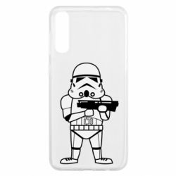 Чехол для Samsung A50 Little Stormtrooper - PrintSalon