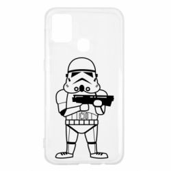 Чехол для Samsung M31 Little Stormtrooper - PrintSalon