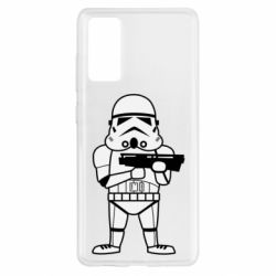 Чехол для Samsung S20 FE Little Stormtrooper - PrintSalon