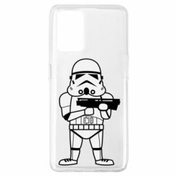 Чехол для Oppo A74 4G Little Stormtrooper - PrintSalon