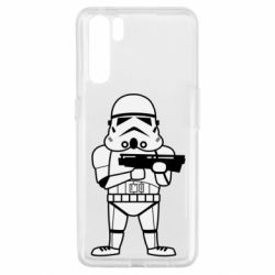 Чехол для Oppo A91/Reno3 Little Stormtrooper - PrintSalon