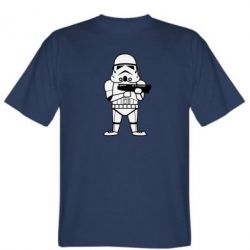 Мужская футболка Stedman Little Stormtrooper - PrintSalon