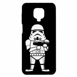 Чехол для Xiaomi Redmi Note 9S/9Pro/9Pro Max Little Stormtrooper - PrintSalon