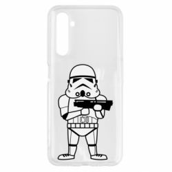 Чехол для Realme 6 Little Stormtrooper - PrintSalon
