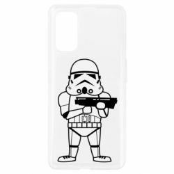 Чехол для Realme 7 Pro Little Stormtrooper - PrintSalon