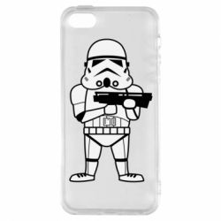 Чехол для iPhone5/5S/SE Little Stormtrooper - PrintSalon