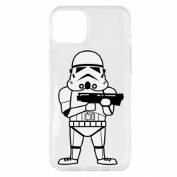 Чехол для iPhone 14 Plus Little Stormtrooper - PrintSalon