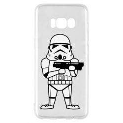 Чехол для Samsung S8 Little Stormtrooper - PrintSalon