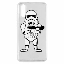 Чехол для Huawei P20 Little Stormtrooper - PrintSalon