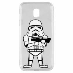 Чехол для Samsung J3 2017 Little Stormtrooper - PrintSalon