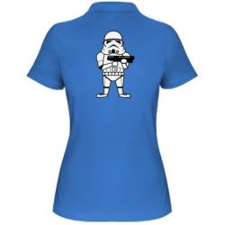 Женское поло Little Stormtrooper - PrintSalon