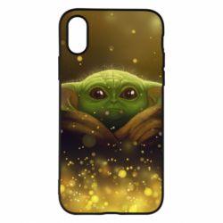 Чохол для iPhone X/Xs Little Yoda - PrintSalon