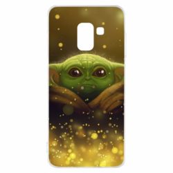 Чохол для Samsung A8 2018 Little Yoda - PrintSalon