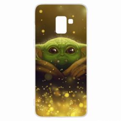 Чохол для Samsung A8+ 2018 Little Yoda - PrintSalon