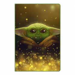 Блокнот з принтом Little Yoda - PrintSalon