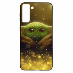 Чохол для Samsung S21+ Little Yoda - PrintSalon