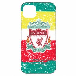 Чехол для iPhone 14 Plus Liverpool and logo colors