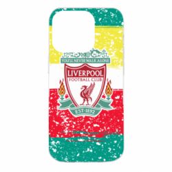 Чохол для iPhone 14 Pro Liverpool and logo colors - PrintSalon