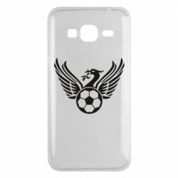 Чехол для Samsung J3 2016 Liverpool and soccer ball - PrintSalon