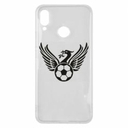 Чехол для Huawei P Smart Plus 2018 Liverpool and soccer ball - PrintSalon
