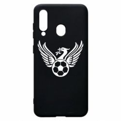 Чехол для Samsung A60 Liverpool and soccer ball - PrintSalon