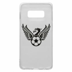 Чехол для Samsung S10e Liverpool and soccer ball - PrintSalon