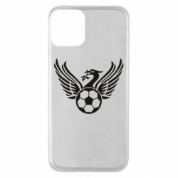 Чехол для iPhone 11 Liverpool and soccer ball - PrintSalon
